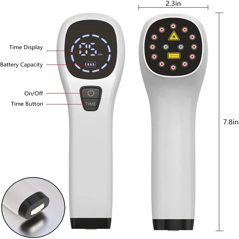 InzysJointRelief - Cold Laser Red Light Therapy Device
