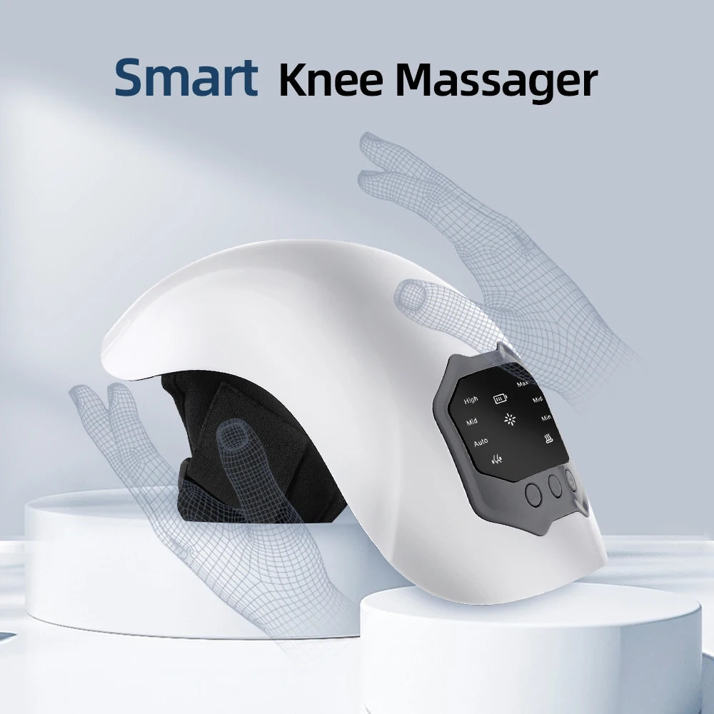 InzysJointRelief – Smart Knee Massager with Infrared Heat & Vibration, Hot Compress for Knee, Elbow & Shoulder Pain Relief Therapy