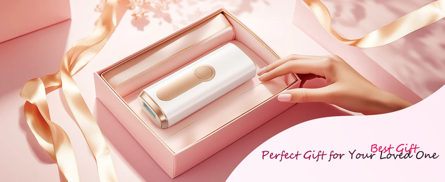 InzysLaserIPL - Compact IPL Hair Removal Laser with Ice Cooling 6.0