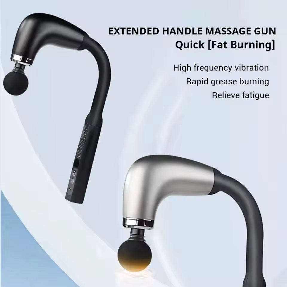 InzysJointRelief – Smart Handheld Massage Gun, Rechargeable Electric Massager with Deep Tissue Hammer for Back & Body Pain Relief