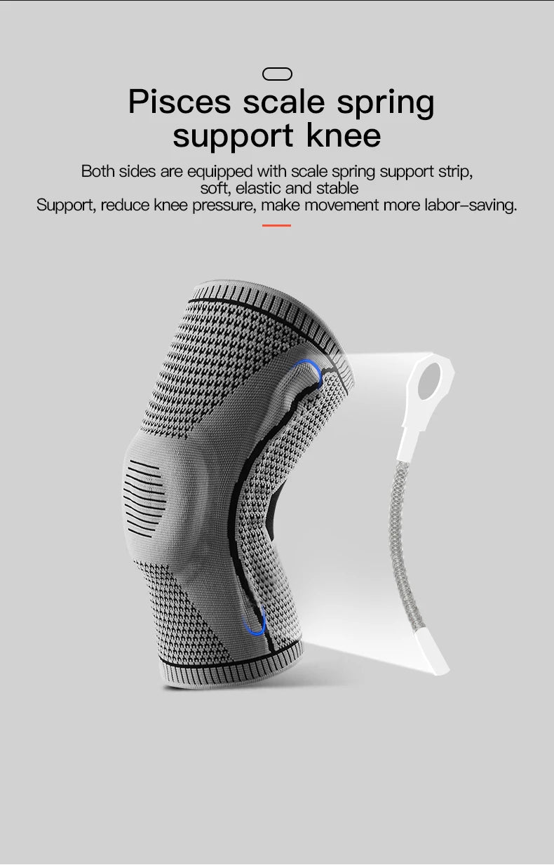 InzysJointRelief - Knee Compression Sleeve - Knee Brace Support with Patella Gel Pad