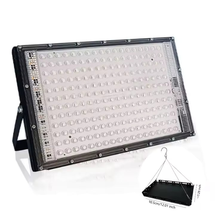 InzysJointRelief - UVA/UVB 45W Blue Light Tanning Lamp | Portable Foldable 216 LED Solarium for Full Body Skin Care & Tanning