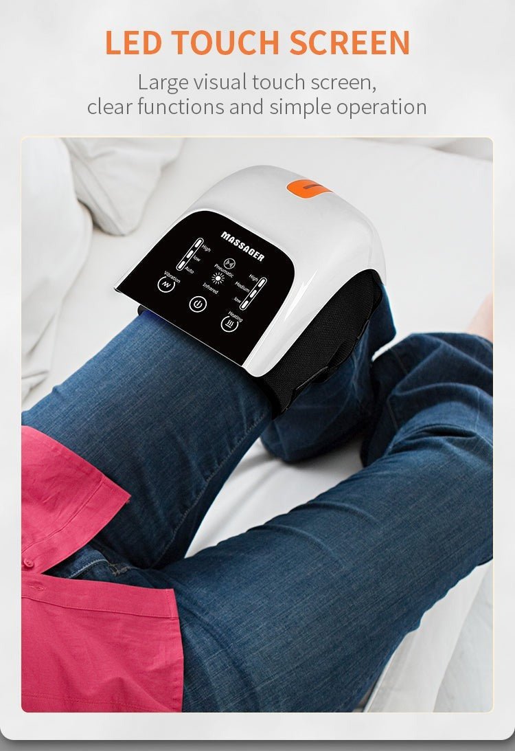 InzysJointRelief - 2025 Ultimate Smart Electric Knee Massager With Heating & Infrared Therapy - InzysJointRelief