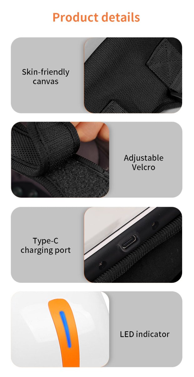 InzysJointRelief - 2025 Ultimate Smart Electric Knee Massager With Heating & Infrared Therapy - InzysJointRelief