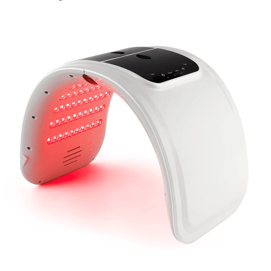 InzysJointRelief - 7 - Color LED Face Mask Light Therapy for Skin Rejuvenation - InzysJointRelief