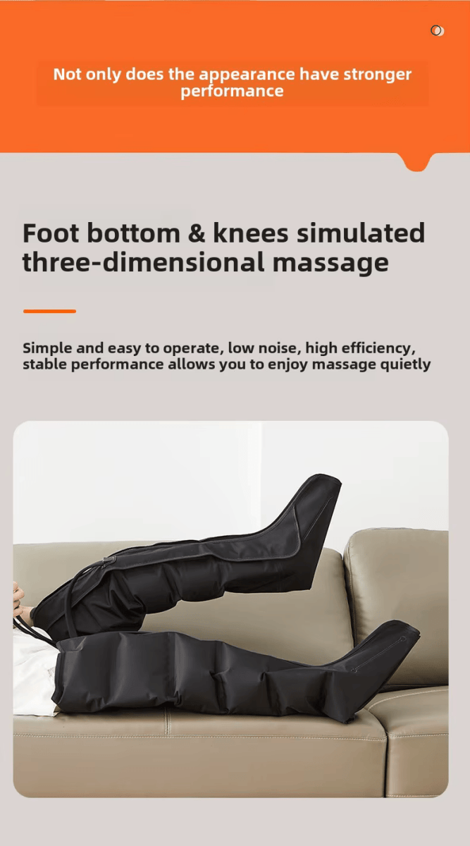 InzysJointRelief - Leg Compression Presotherapy Machine for Recovery & Circulation Massager - InzysJointRelief