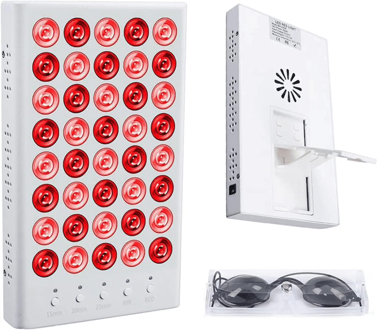 InzysJointRelief - Portable Red Light Therapy Panel Cold Laser Infrared - InzysJointRelief