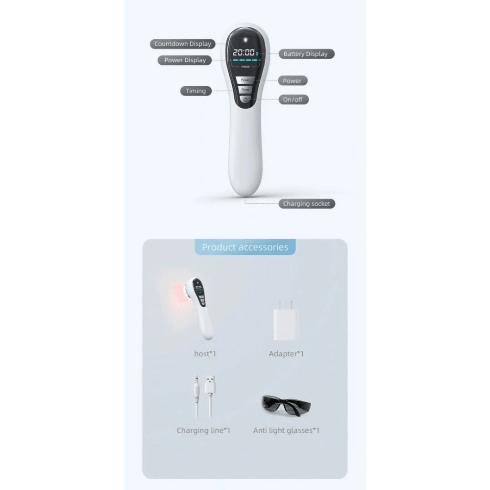 InzysJointRelief - Pro Cold Laser Therapy Device - InzysJointRelief