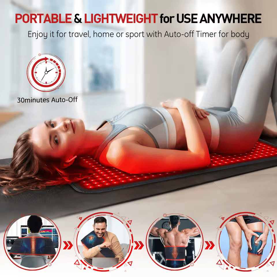 InzysJointRelief - Red Light Therapy Belt for Pain Relief - InzysJointRelief
