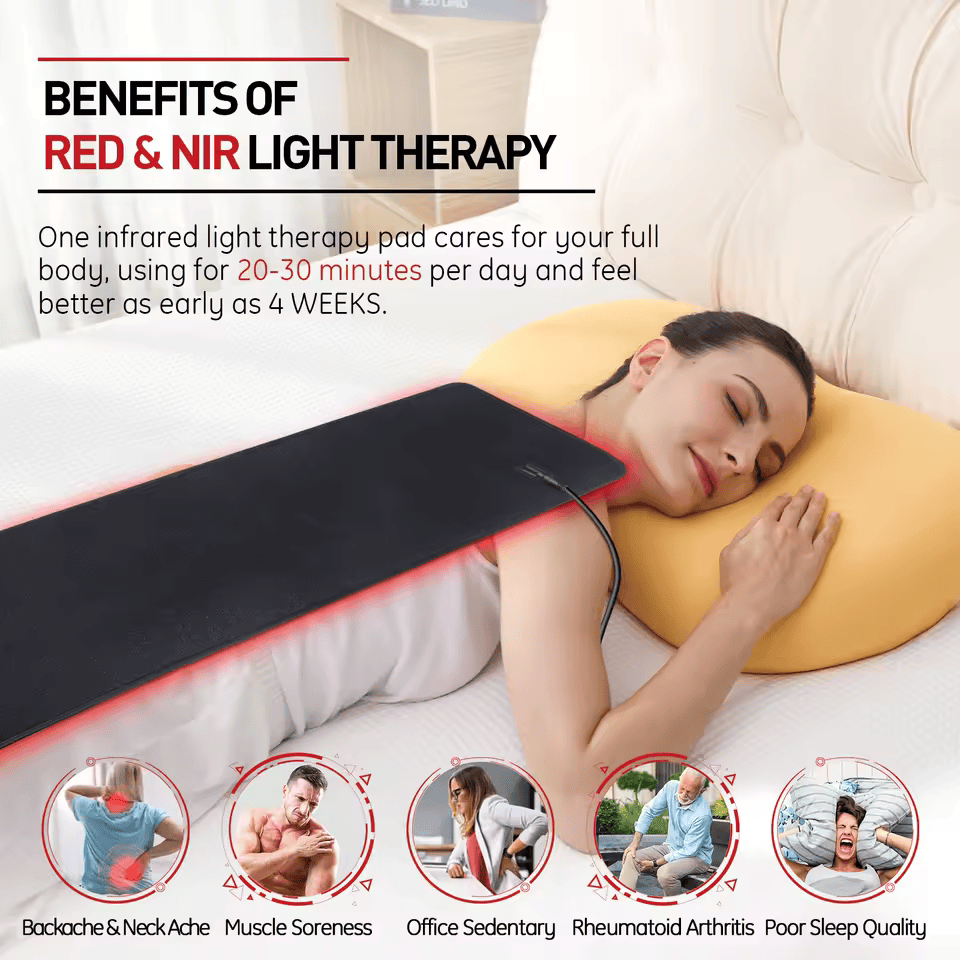 InzysJointRelief - Red Light Therapy Belt for Pain Relief - InzysJointRelief