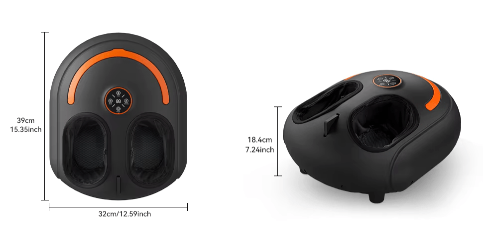 InzysJointRelief - Shiatsu Deep Foot Massager with Heating - InzysJointRelief