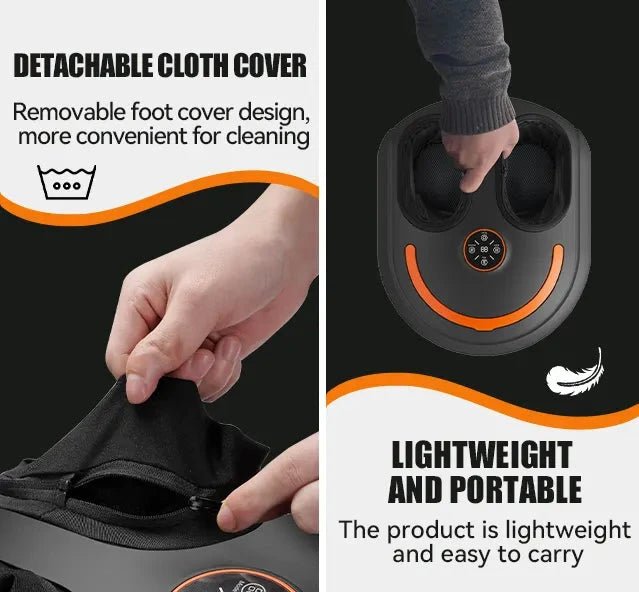 InzysJointRelief - Shiatsu Deep Foot Massager with Heating - InzysJointRelief