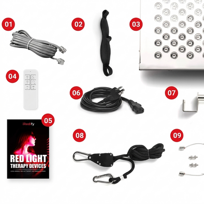 InzysJointRelief - Red Light & Infrared Therapy Panel 1000W