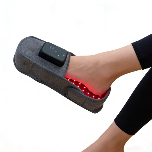 InzysJointRelief - Infrared Red Light Therapy Slippers for Foot Pain Relief & Joint Support
