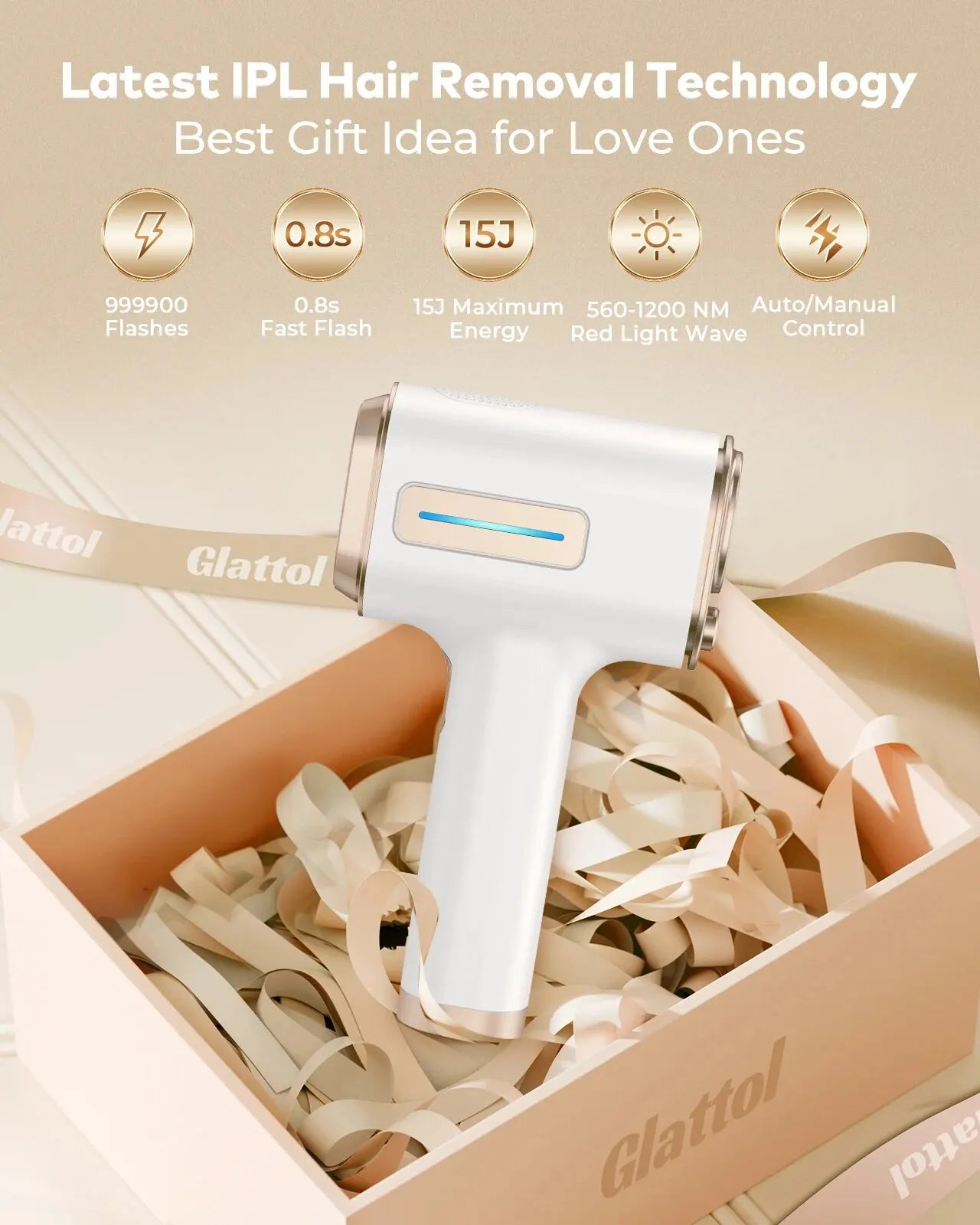 InzysLaserIPL - IPL Laser Hair Removal Device At Home