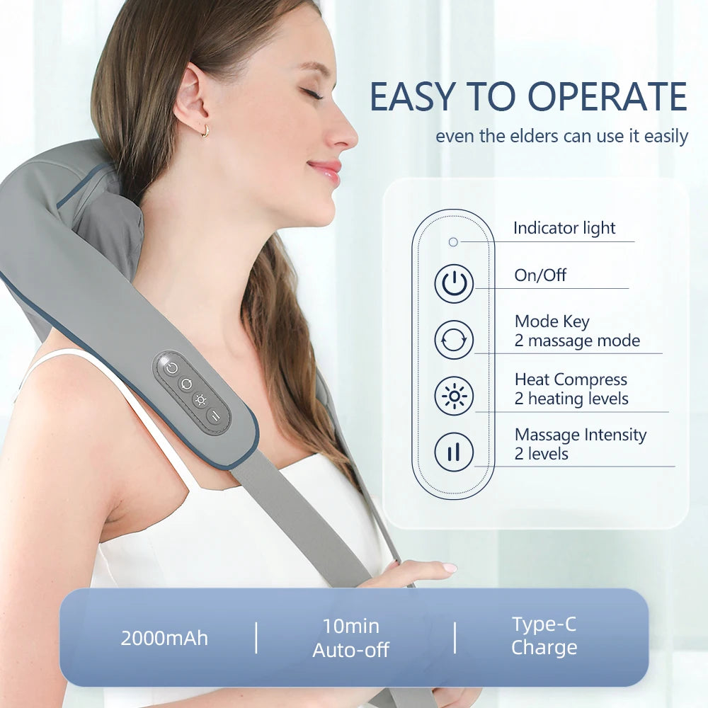 InzysJointRelief - Electric Neck and Back Massager