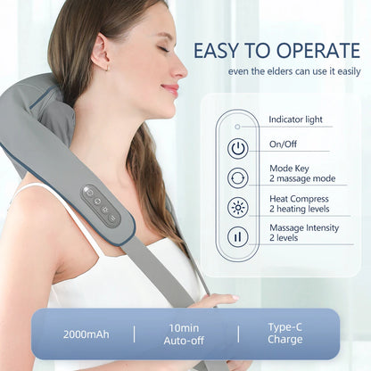 InzysJointRelief - Electric Neck and Back Massager