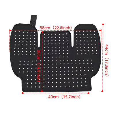 InzysJointRelief - Red Light Therapy Neck & Shoulder Wrap 660nm/850nm Infrared Heating Therapy