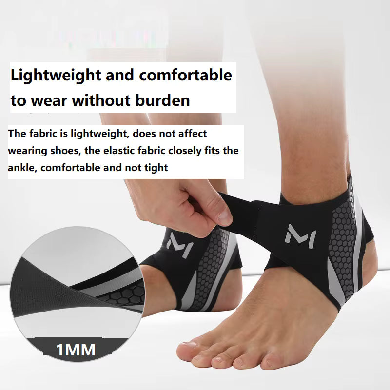 Compression Ankle Support Brace Foot Sleeve for Sports Running & Daily Wear