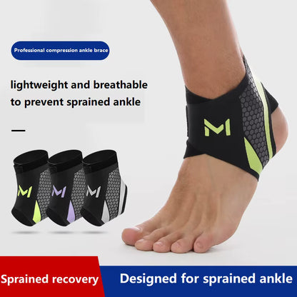 Compression Ankle Support Brace Foot Sleeve for Sports Running & Daily Wear