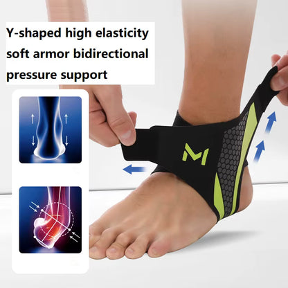 Compression Ankle Support Brace Foot Sleeve for Sports Running & Daily Wear