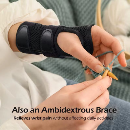 Wrist Brace Carpal Tunnel Arthritis Support Splint Compression Hand Support Tendonitis Sprain Relief