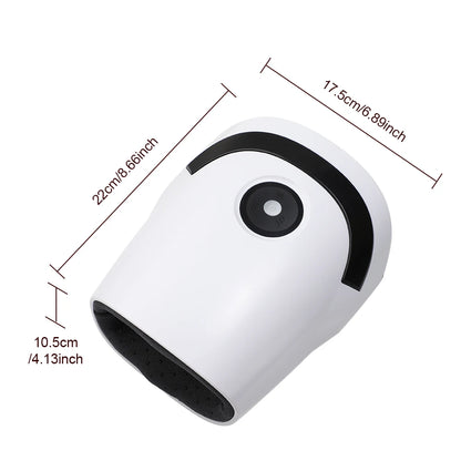 InzysJointRelief – Electric Heated Compression Hand Massager Device for Finger, Wrist & Palm Relief, Smart Acupressure Therapy for Pain, Stress & Circulation