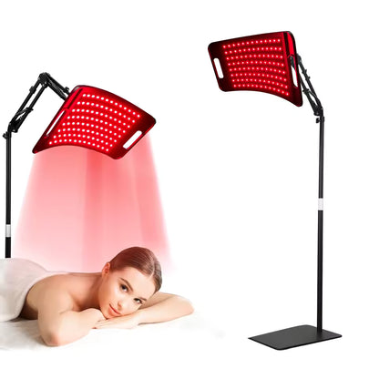 InzysJointRelief - Red Light Therapy Panel with Stand – 660nm Red Light & 850nm Near Infrared