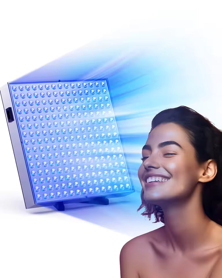 InzysJointRelief - 45W UV Tanning Panel – 225 LED Home Solarium Panel for Face & Body Bronze Glow