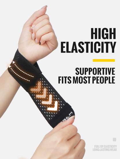 Wrist Support Brace Compression Sleeve Elastic Wrist Wrap Gym Sports Wristband