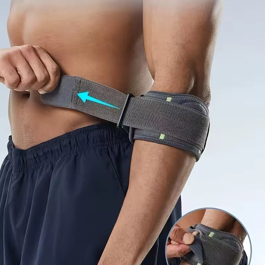 Adjustable Elbow Support Strap Tennis Golf Brace Epicondylitis Pain Relief Arm Band