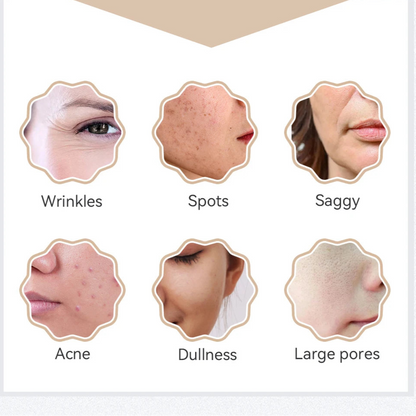 Facial LED Mask – Anti-Aging Rejuvenation Skin Brightening Photon Heating Mask