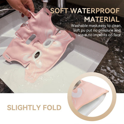 Facial LED Mask – Anti - Aging Rejuvenation Skin Brightening Photon Heating Mask - InzysJointRelief