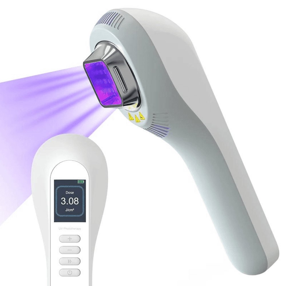 InzysJointRelief - 308nm UVB Lamp for Vitiligo Phototherapy Light Therapy for Psoriasis - InzysJointRelief