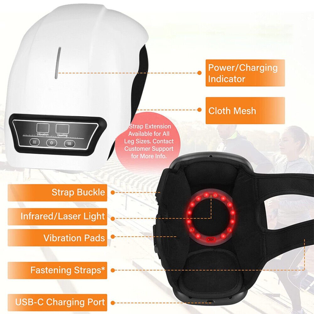 InzysJointRelief - Electric Knee Massager with Infrared Therapy & Heating - InzysJointRelief