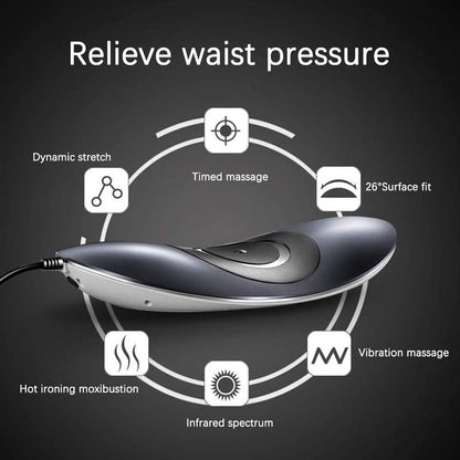 InzysJointRelief - Electric Lower Back Massager with Heat Function - InzysJointRelief