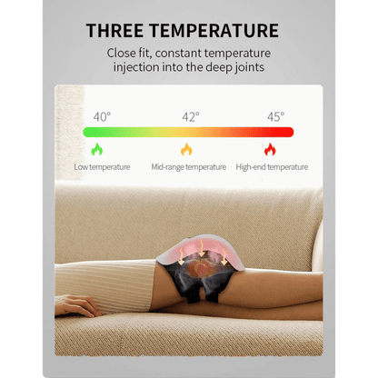 InzysJointRelief - Infrared Therapy Electric Knee Massager With Heating - InzysJointRelief