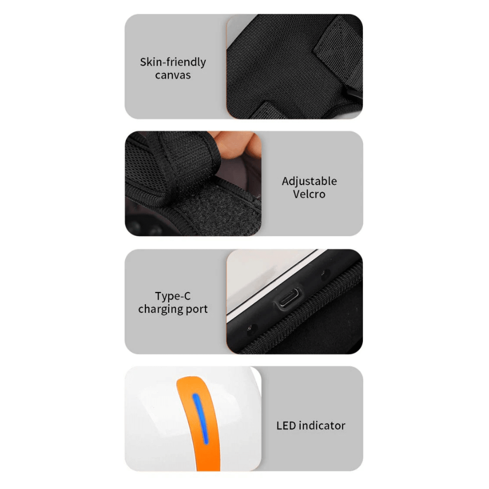 InzysJointRelief - Infrared Therapy Electric Knee Massager With Heating - InzysJointRelief