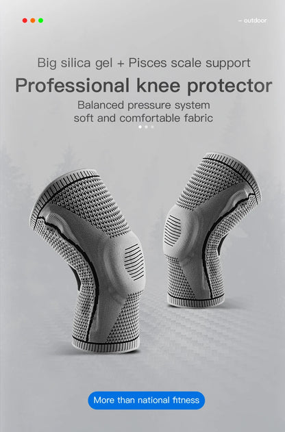 InzysJointRelief - Knee Compression Sleeve - Knee Brace Support with Patella Gel Pad - InzysJointRelief