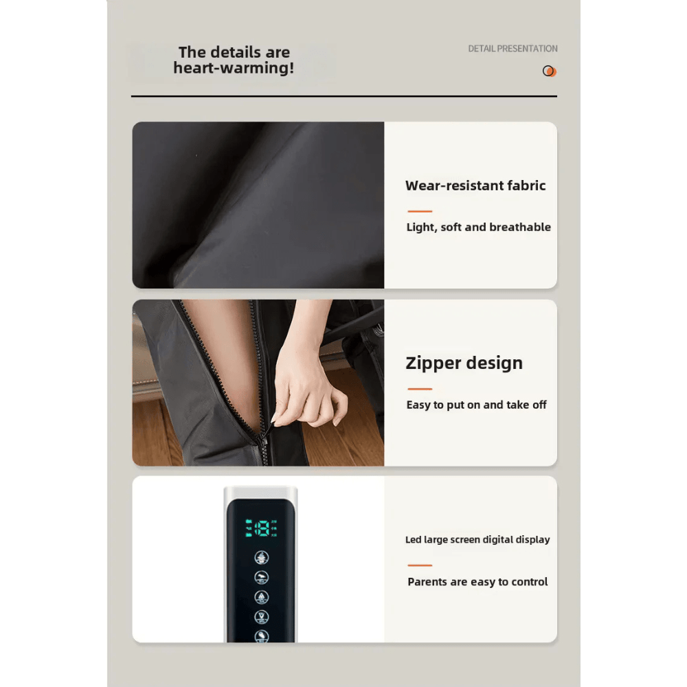 InzysJointRelief - Leg Compression Presotherapy Machine for Recovery & Circulation Massager - InzysJointRelief
