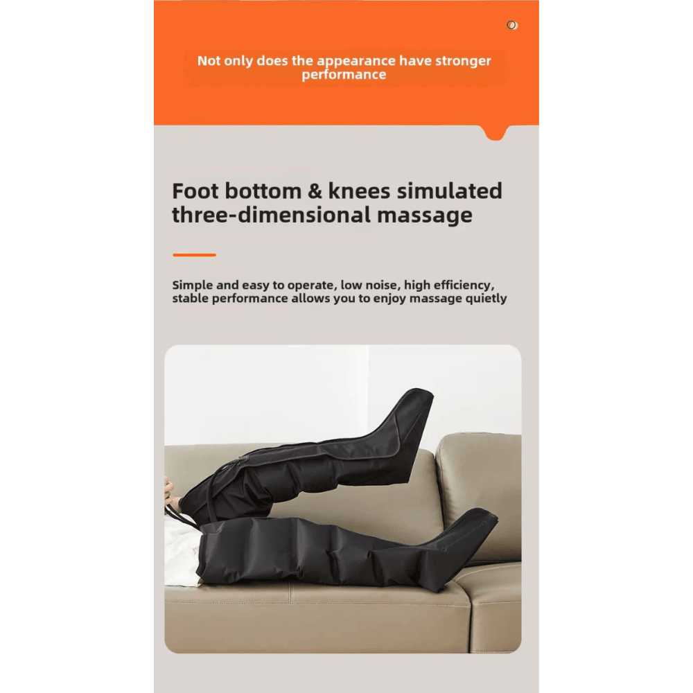 InzysJointRelief - Leg Compression Presotherapy Machine for Recovery & Circulation Massager - InzysJointRelief