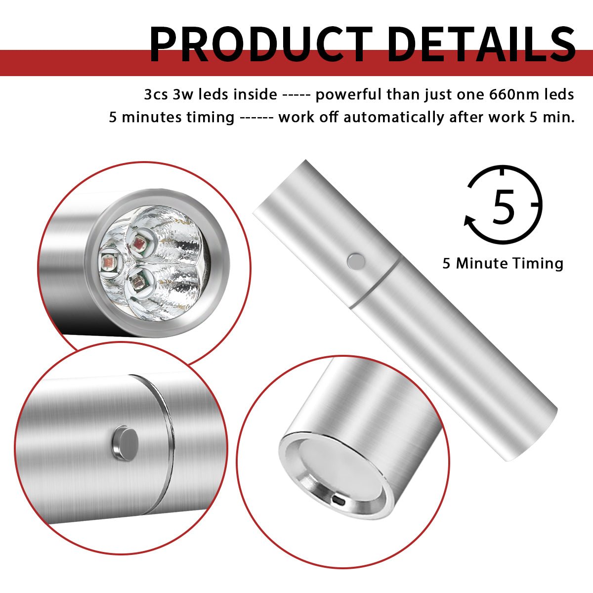 InzysJointRelief - Medical LED Infrared Light Therapy Device - InzysJointRelief