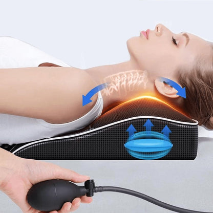 InzysJointRelief - Shiatsu Neck & Lower Back Massager Cushion With Vibration - InzysJointRelief