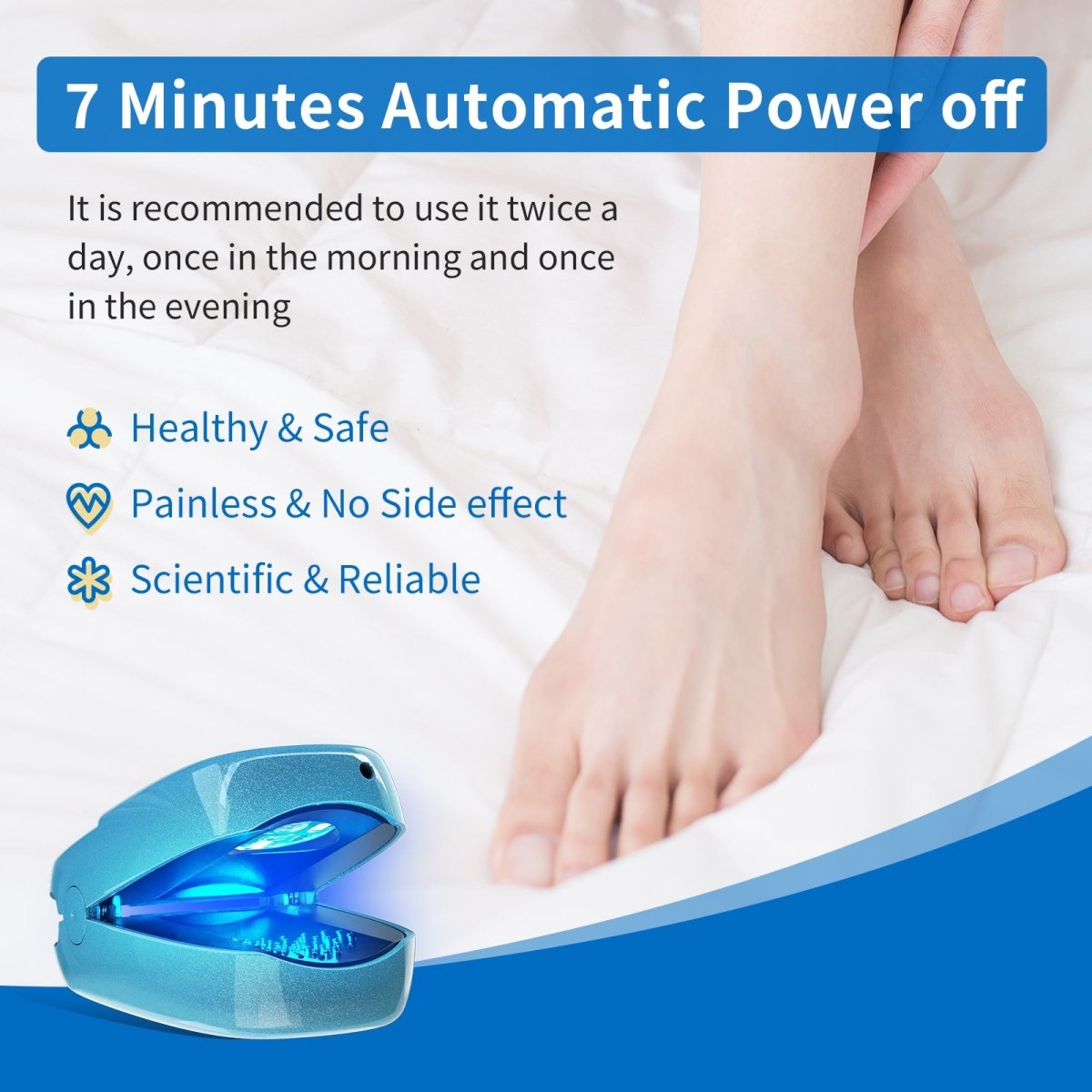 InzysJointRelief - Toenail Fungus Laser Therapy Device for Onychomycosis - InzysJointRelief