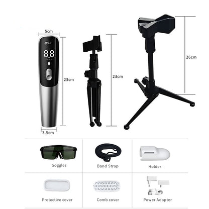 InzysJointRelief - Ultimate Strength Cold Laser Therapy Device & LLT Hair Comb - InzysJointRelief