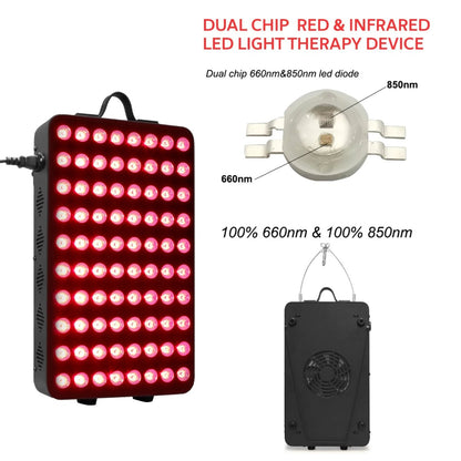 InzysRedPanel - Red Light Therapy Panel for Home Use - InzysJointRelief