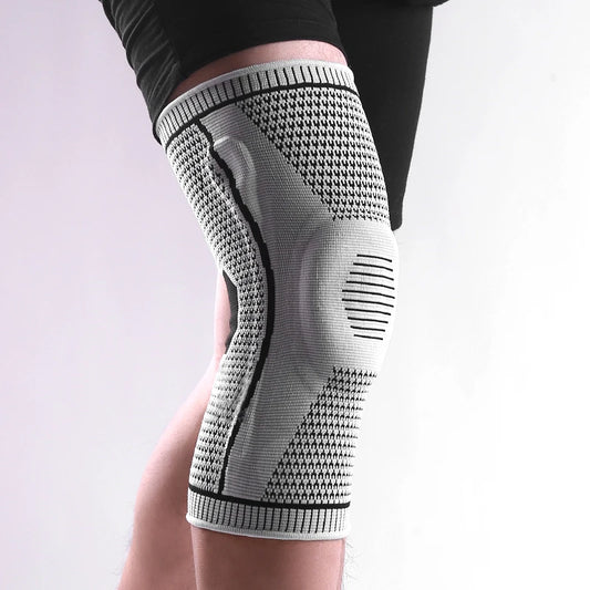 InzysJointRelief - Knee Compression Sleeve - Knee Brace Support with Patella Gel Pad